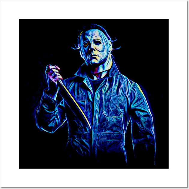 Michael Myers Wall Art by Fred_art_61